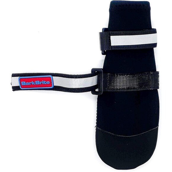 All Weather Neoprene Paw Protector Dog Boots, Reflective Velcro, M, 4 Shoes - Picture 3 of 10